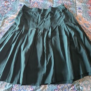 Pleated A-Line Women's Skirt